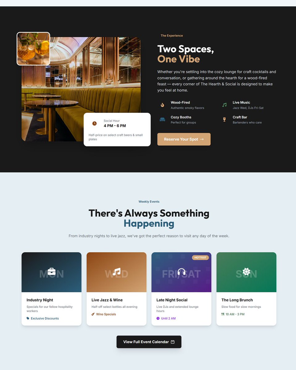 superiorwebry's tweet photo. Restaurant owners in the USA and UK, if guests cannot book a table on your site in 60 seconds they book somewhere else. This is a restaurant website I built in Wix Studio. SMS booking, menu, events. DM me.

#WixExpert
#RestaurantWebsite
#USABusiness
#UKBusiness
#WixStudio https://t.co/n82UHJuK1K