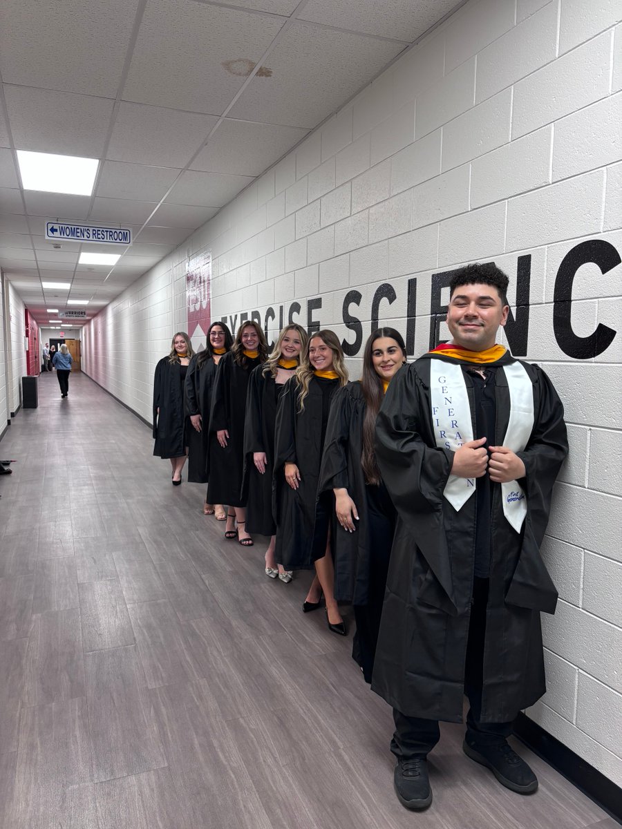 ESU_EXSC's tweet photo. A few shots of our M.S. Clinical Exercise Physiology students graduating last weekend! Spots still available for the one year accelerated cohort that starts later this summer/fall! Please contact Dr. Witmer for more information! https://t.co/dM5X5zpSJp