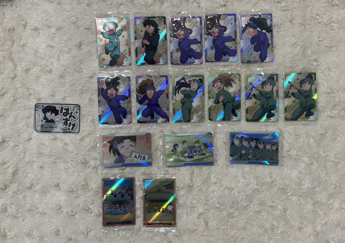 ____toriri's tweet photo. 【交換】忍たま乱太郎 ウエハースの段

譲）画像1

求）画像2
No.30 スペシャルカード>>>No.26 兵庫水軍または固ツイのもの

コンプリート目的のため推しも出しております。

まとめて交換していただける方優先
郵送のみ📮
リプまたはDMにてお願いします🙇🏻‍♀️ https://t.co/DFGg6dB7w9