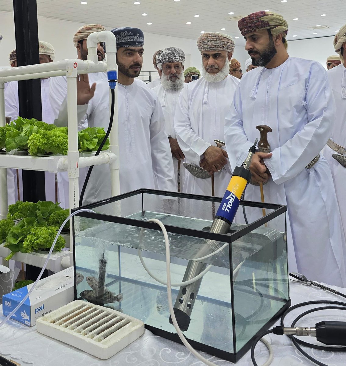 MAFWR_FishRes's tweet photo. جانب من مشاركة مركز الاستزراع السمكي في معرض سمد الشأن للابتكار الزراعي والحيواني والمائي والذي نظمته دائرة الثروة الزراعية وموارد المياه بسمد الشأن, 12-13 مايو 2026 .حيث تم عرض مجسمات توضيحية للاستزراع الاحيومائي والاقفاص والبحوث التطبيقية لاستخدامات الذكاء الاصطناعي. https://t.co/7ol6TDqrp4