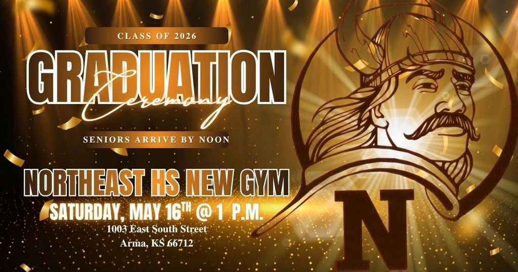 usd246's tweet photo. Join us on Saturday for the Class of 2026 Graduation Ceremony!

#vikingtough https://t.co/flCQierKPm