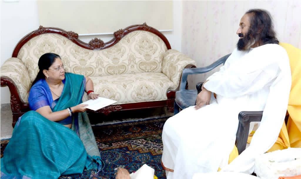 VasundharaBJP's tweet photo. Warm birthday greetings to @Gurudev Sri Sri Ravi Shankar ji. 

May you be blessed with excellent health, a long and fulfilling life, and the continued strength to illuminate and uplift humanity through your wisdom and guidance! https://t.co/BHgRy8dF60