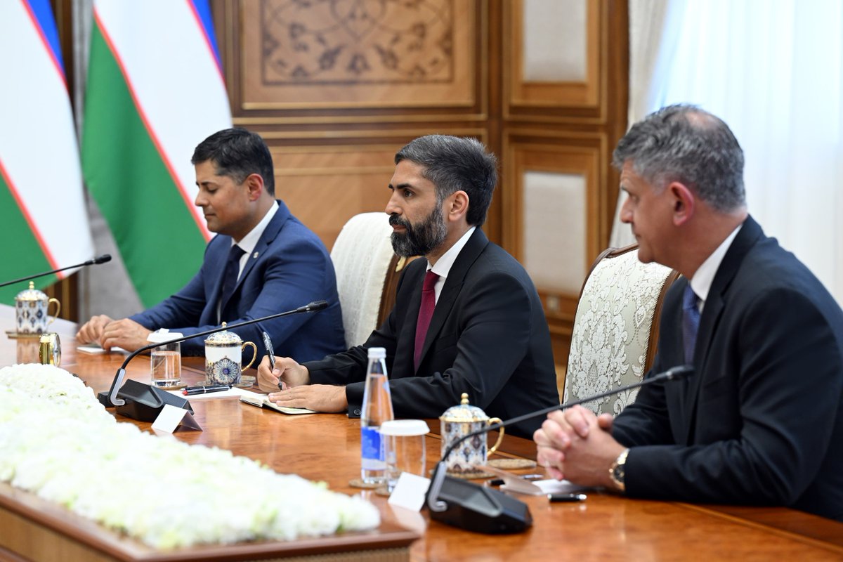 Shavkat Mirziyoyev's Press-service tweet media