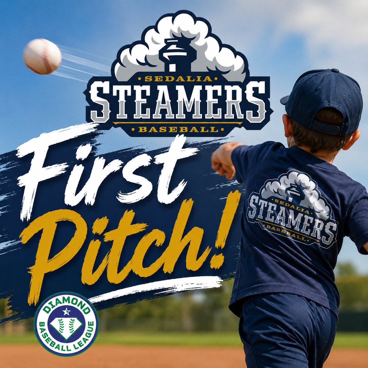 DblSteamers's tweet photo. ⚾A member of your group can toss out the first pitch at a Steamers game this summer!
📨Email brett@sedaliasteamers.com
🎟Get tickets HERE!👇
👉https://t.co/ljmb3JVrxy

#sedaliasteamers #therealdbl https://t.co/ciXUb5ZQzw