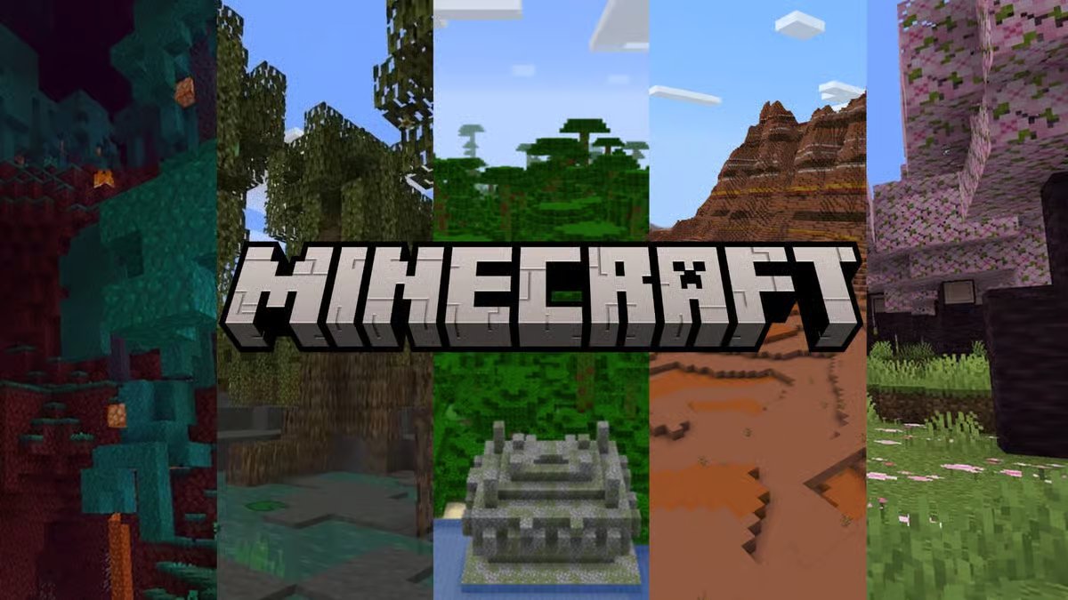 KarmaMinecraft's tweet photo. Qual é o seu bioma de conforto no Minecraft? 🍃 https://t.co/5OSCvfkEDS