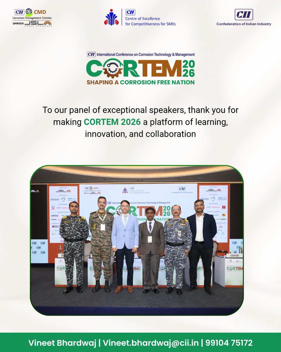 CII Centre of Excellence for Competitiveness tweet media
