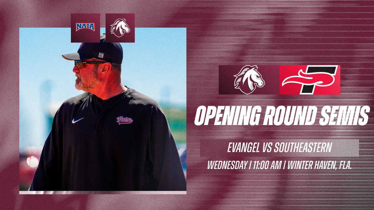EUSoftball's tweet photo. One game at a time.

🥎️ > NAIA OPENING ROUND SEMIS

📍: Winter Haven, Fla. (Diamond Plex)
🆚: #1 Southeastern
📊: https://t.co/YM8fBs1q7z
🖥: https://t.co/3m20Y8q2hr
#OneValor https://t.co/Vu7bXCbsy0