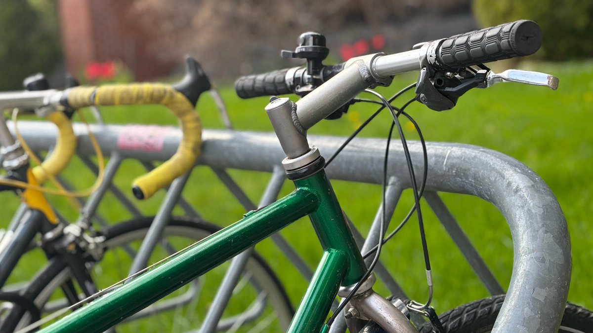 ACssem's tweet photo. It is biking season so you know what that means… It is bike LOCK season! Securing your bike with a quality lock prevents thefts. https://t.co/VRieXMIEZv