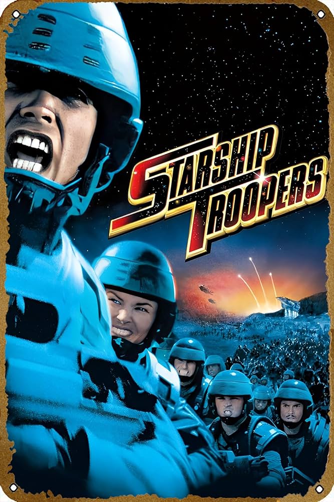 AbsoluteCuts's tweet photo. STARSHIP TROOPERS | Episode #133  

Ryan and Mark talk people not having kids, sex at JP Morgan and why this is one of the most intelligent films ever made

🎧 On Spotify &amp; pod apps
📷 YouTube
🥇Bonus episodes/Specials on our Patreon &amp; Discord access https://t.co/z6sO4NGDkA