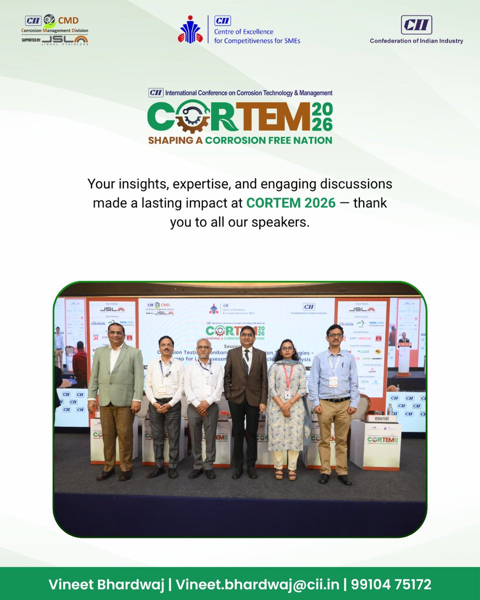 CII Centre of Excellence for Competitiveness tweet media