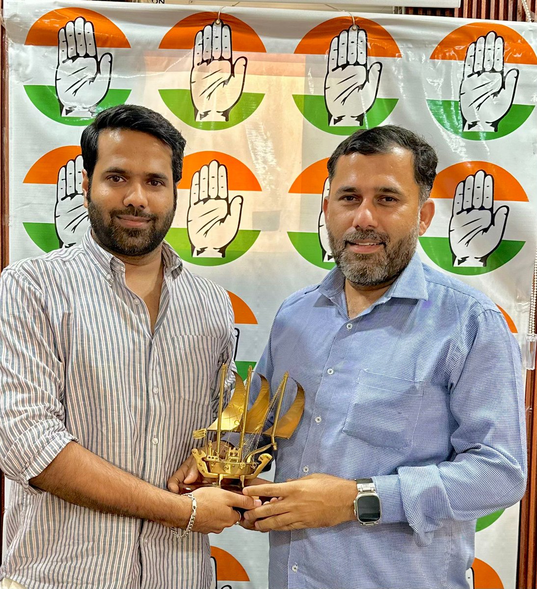 nitinagarwalINC's tweet photo. दिल्ली प्रदेश कांग्रेस कमेटी के नवनियुक्त महासचिव भाई @DeepakBhaardwaj जी को नई जिम्मेदारी के लिए हार्दिक शुभकामनाएं एवं बधाई प्रेषित की। https://t.co/1f8wWbvFdG