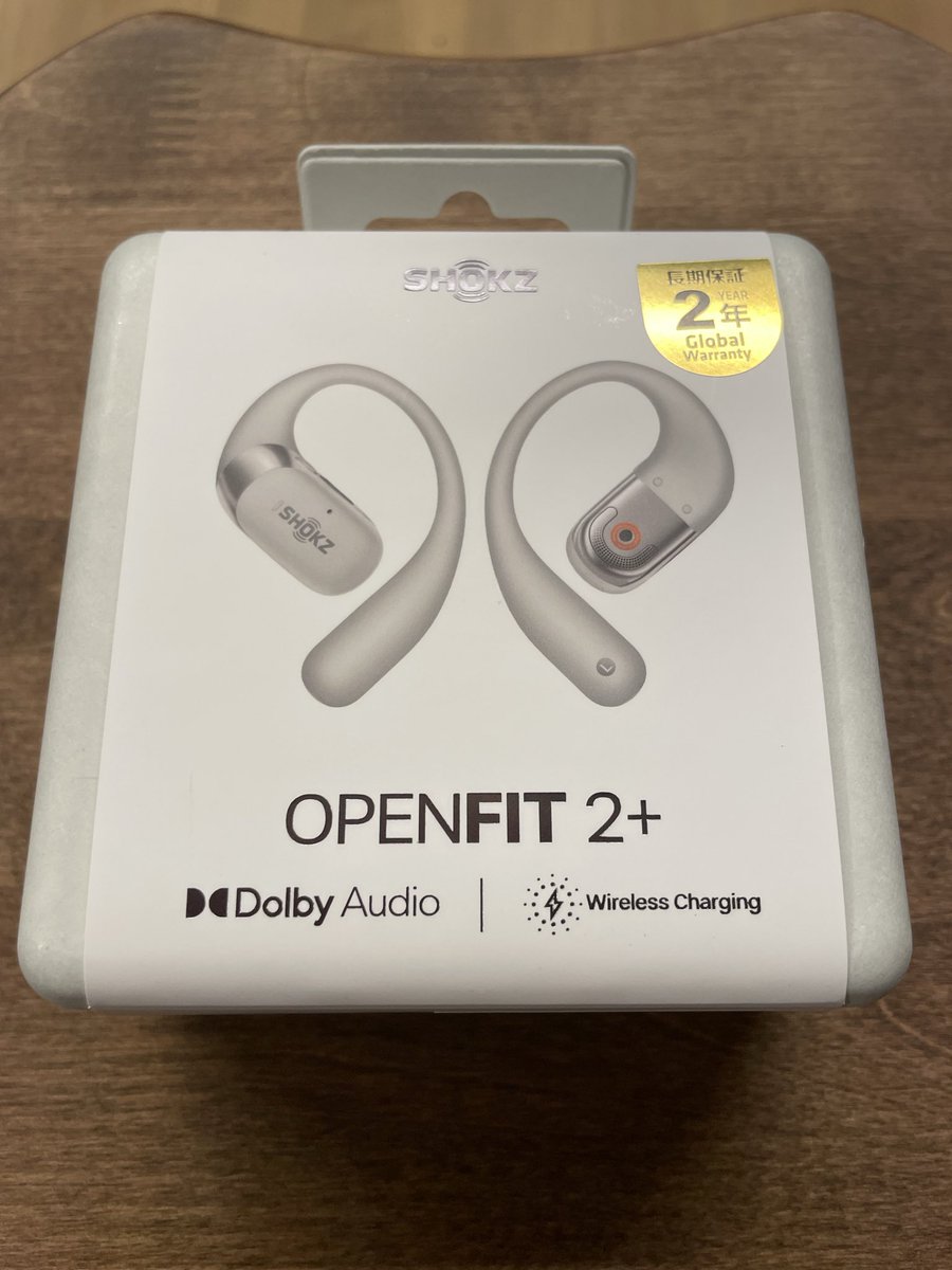 新しいイヤホンが欲しくて shokz openfit2+ 買っちゃいました！ 山口