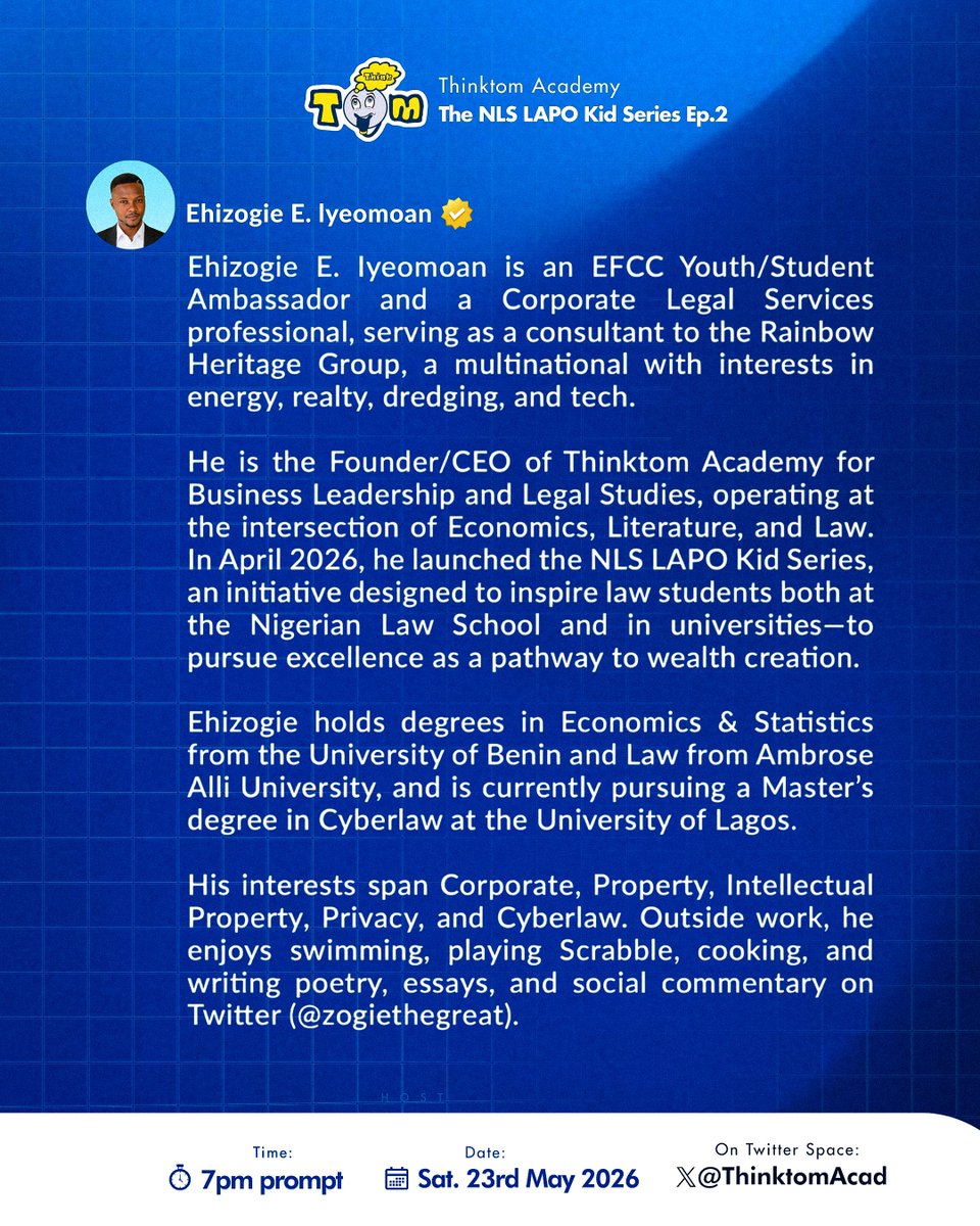 Thinktom Academy tweet media