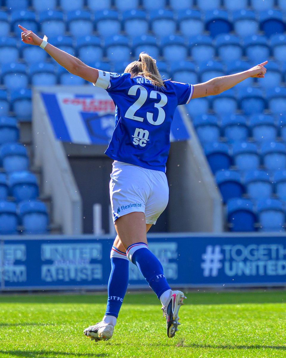 ITFCWomen's tweet photo. Kenzie Weir is up for the @PFA #BarclaysWSL2 Fans’ Player of the Month Award for April.

Show your support below. ⤵️