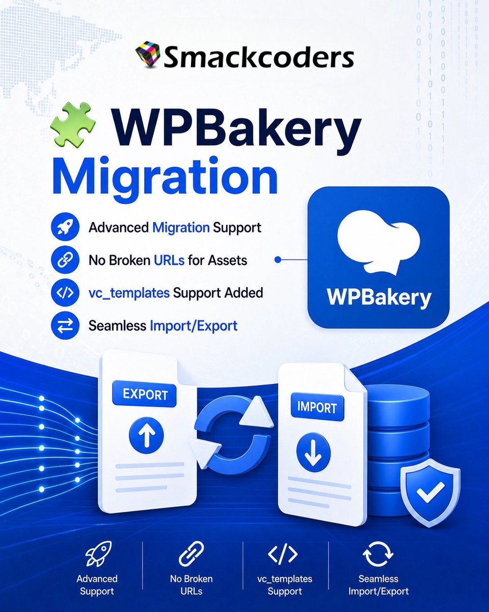 smackcoders's tweet photo. 🚀 Ultimate CSV Importer Pro 8.15 is live!

✅ Smarter AI Imports
✅ WPBakery Migration Support
✅ Better WooCommerce Mapping
✅ Google Sheets Automation
✅ Improved Stability &amp; Fixes

Upgrade now :
🌐 https://t.co/JAmOczPiYF
#WordPress #WooCommerce #CSVImporter https://t.co/AmnViAbSpq