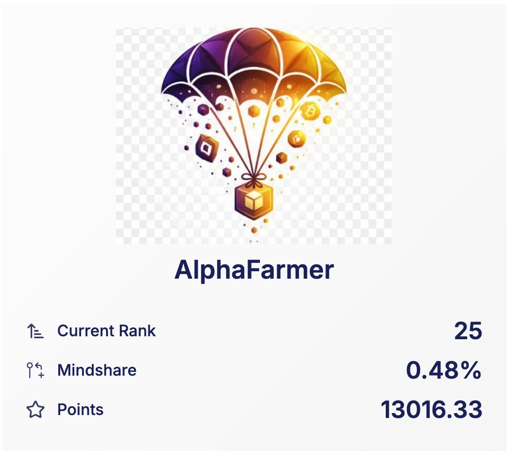 AlphaFarmer tweet media