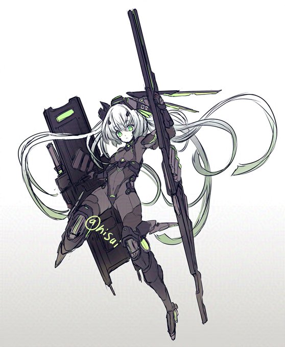 ツインテロボ娘ちゃん
