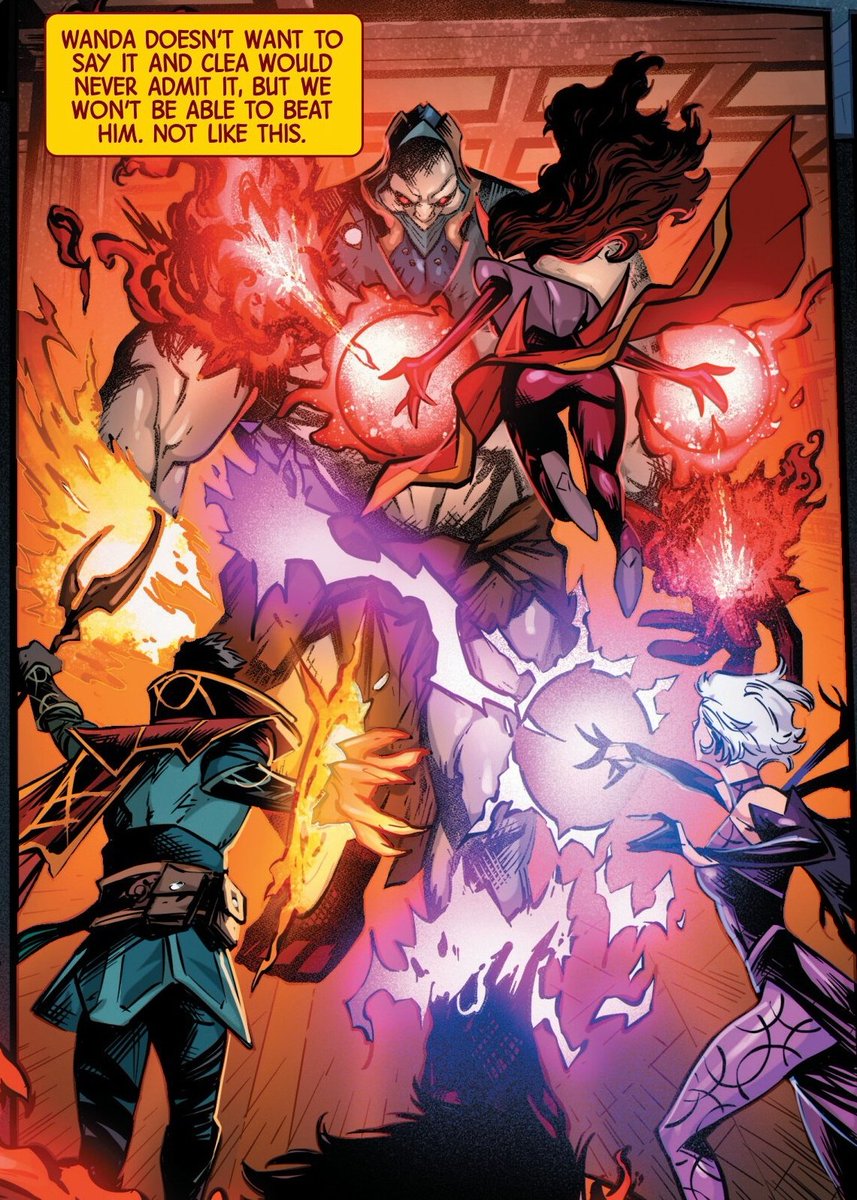 Clealxth's tweet photo. Marvel's Mystic Trinity https://t.co/EhLm4g4oyT