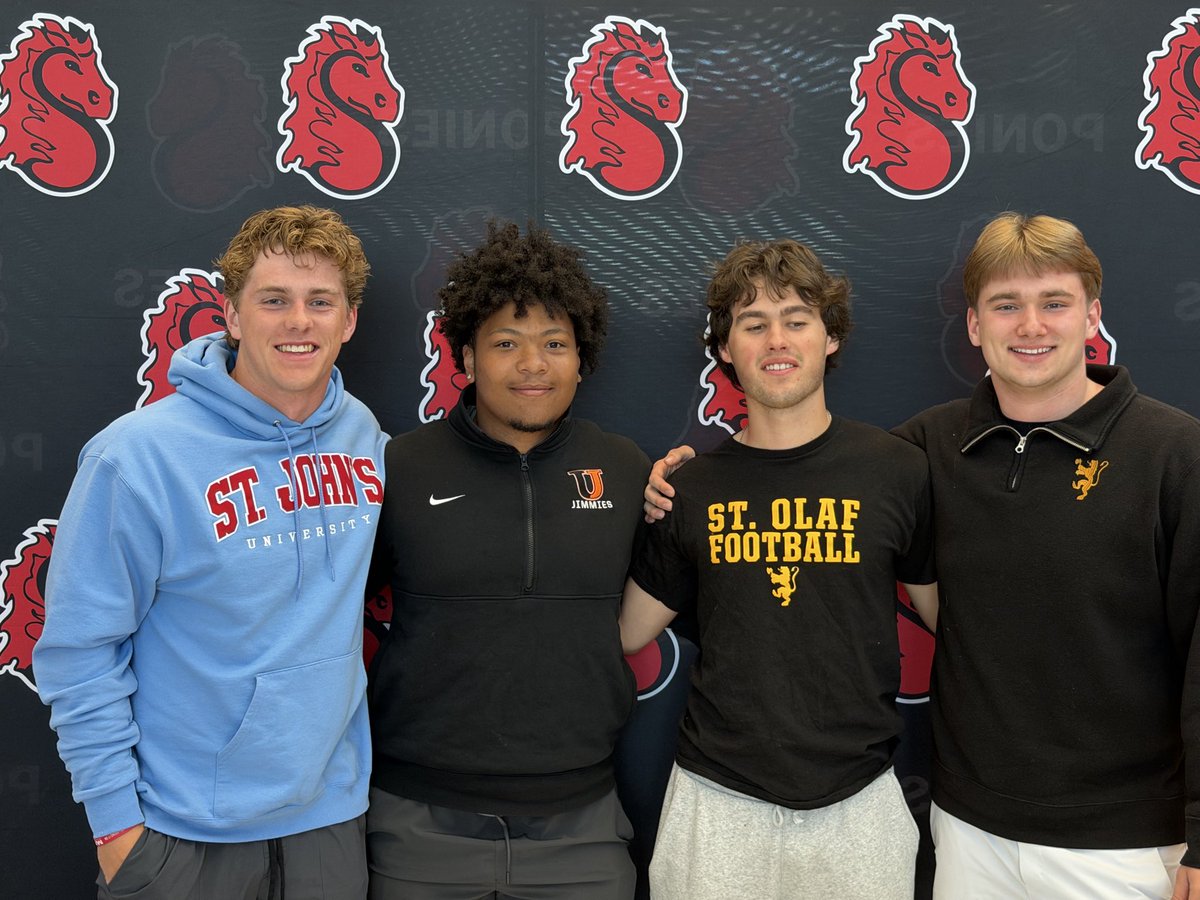Ponies_Football's tweet photo. Congratulations to our student-athletes who signed today to play college football! Go Ponies!
#ponypride https://t.co/7jnlbERQ7K