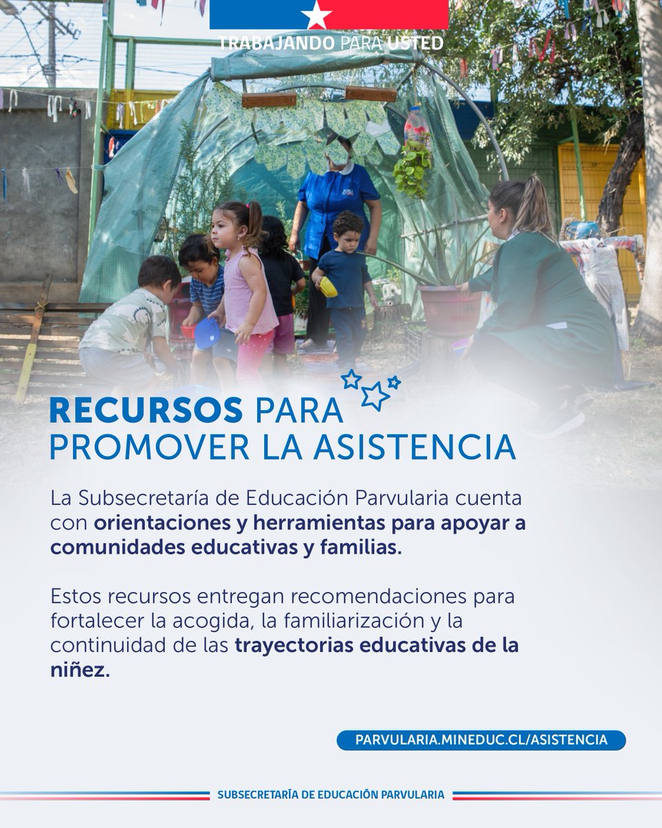 Subsecretaría de Educación Parvularia 🧒🏽👶🏽👩🏽 tweet media
