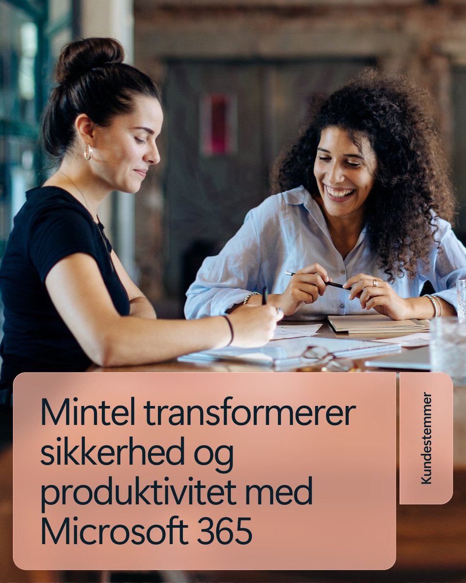Microsoft Danmark tweet media