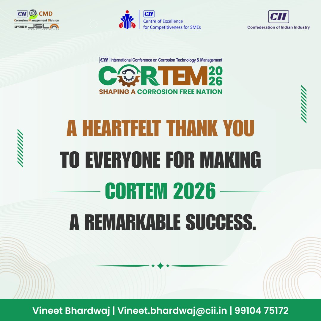 CII Centre of Excellence for Competitiveness tweet media