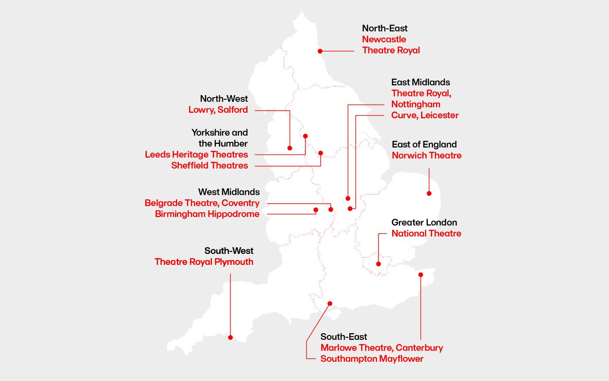 TheReviewsHub's tweet photo. #THEATRE #NEWS National Theatre Nationwide set to champion regional theatre through new partnerships https://t.co/RzrxRDmj8M https://t.co/OHt6IlMU5D