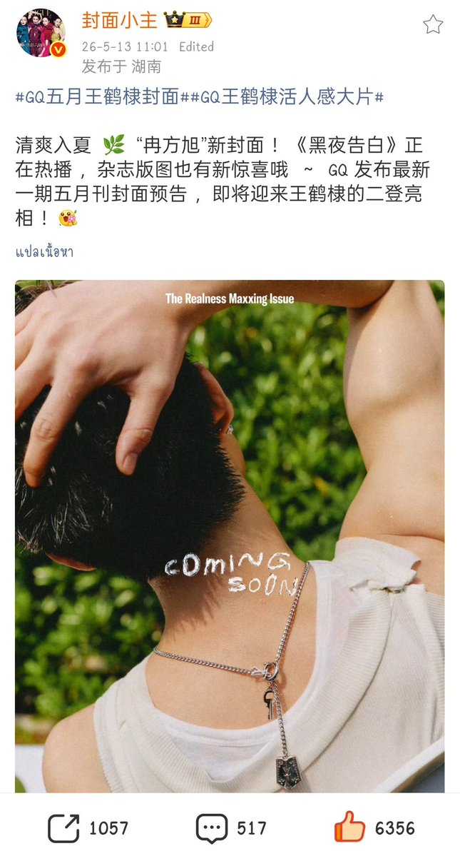 Dylan Wang Thai Fans tweet media