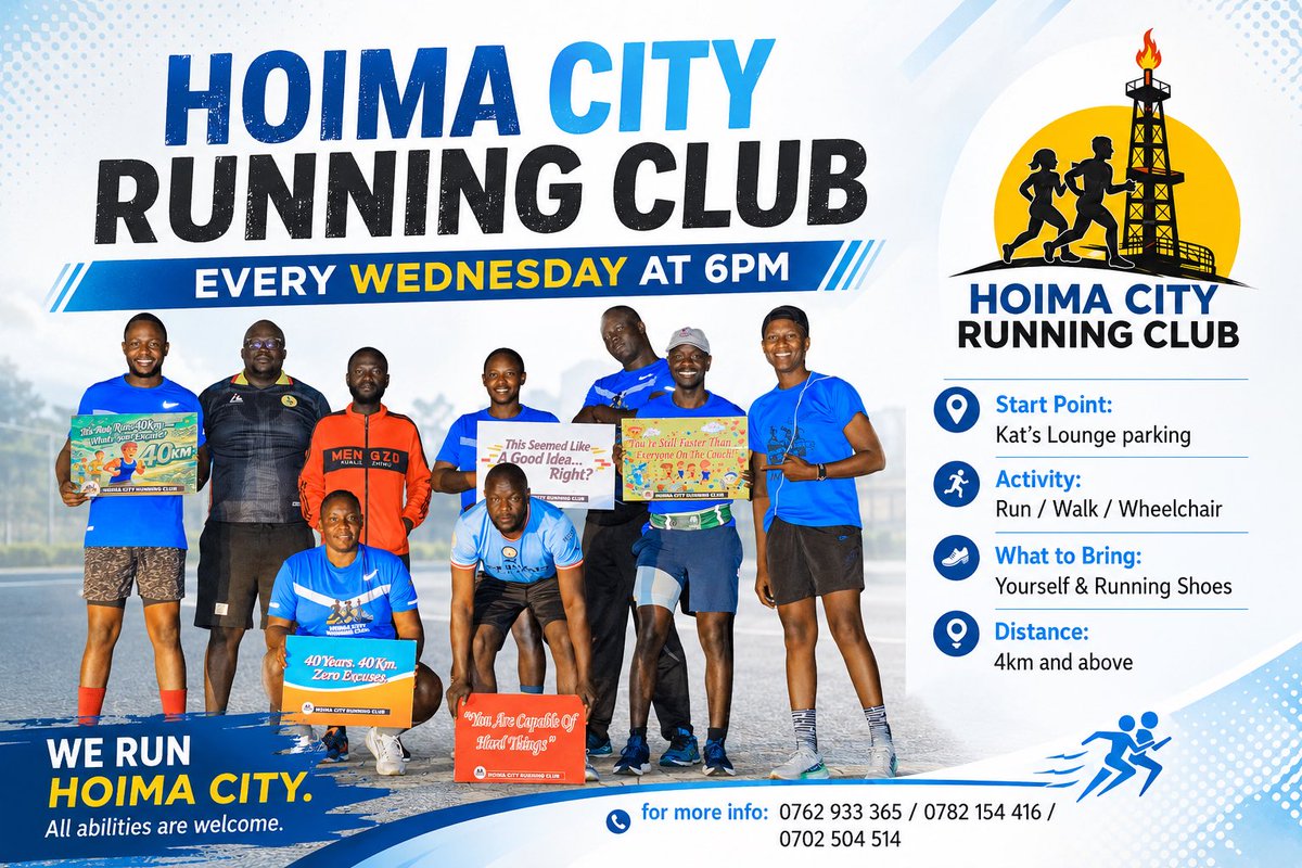 Hoima City Running Club. tweet media