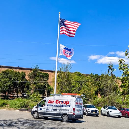 airgroup's tweet photo. We recently raised a new Air Group flag at our headquarters. What do you think? https://t.co/EEaZ0WE5t7