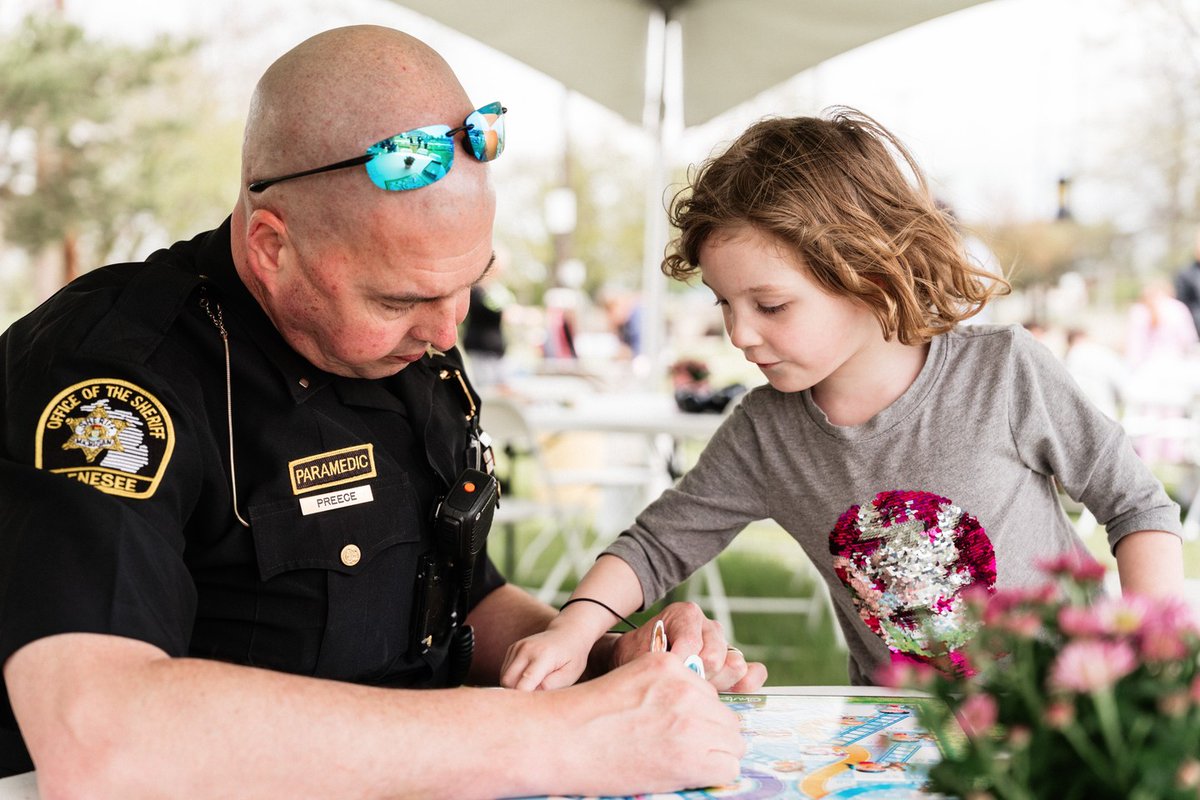 UMFlint's tweet photo. Officer Friendly Day was back for year five on May 9, and the impact keeps getting bigger. What started in Flint is now drawing attention across the country as a model for strengthening relationships between law enforcement and the autism community. Through interactive experiences, thoughtful programming and plenty of moments of joy, families and officers connected in ways that go beyond the badge. It was a day built on trust, understanding and shared experience.