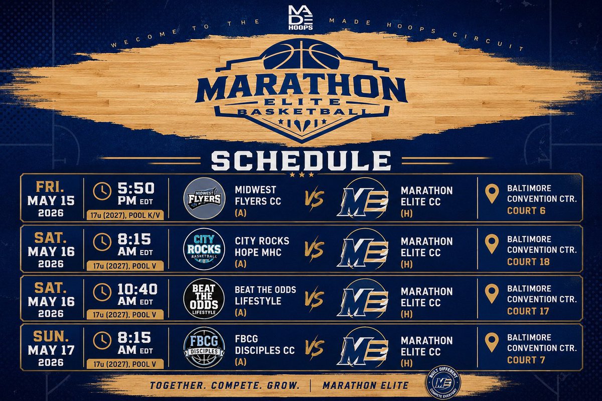 MarathonElite's tweet photo. College Coaches still looking for 2026 bigs? 6'7" @JaydanAlmonor is uncommitted. Team player with high IQ. Very good defender, strong rebounder, makes the right ready and can knock 3s down from the corner. He will be with 17U Marathon Elite @madehoops DMV Live. 
@trayalexander_ https://t.co/jCu4XPJVU5