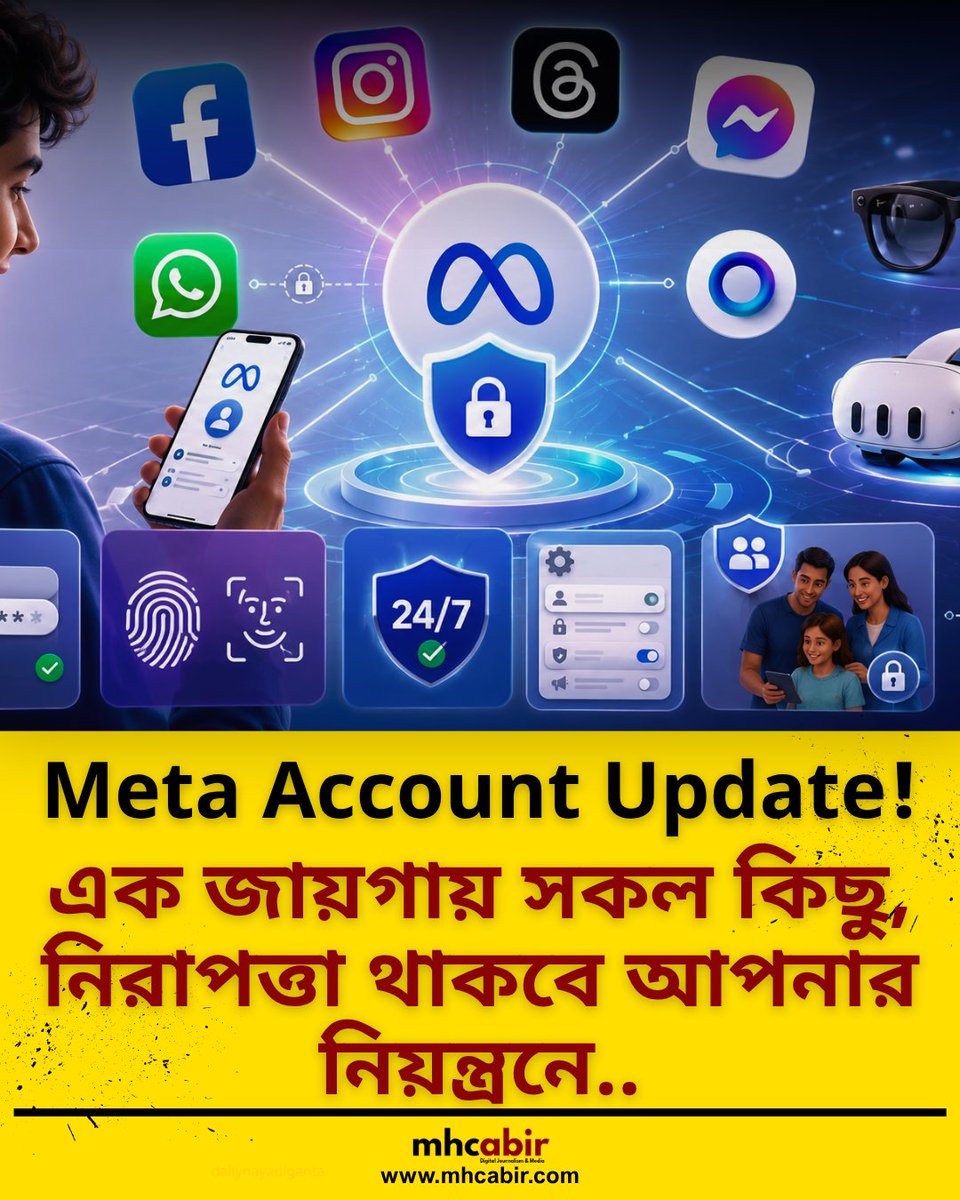 mhcabir's tweet photo. এক জায়গায় সকল কিছু, নিরাপত্তা থাকবে আপনার নিয়ন্ত্রনে..
#meta #metaupdate 

https://t.co/RukUr2zrPV https://t.co/MYmTDkUhdW