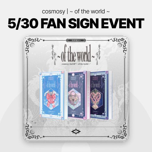 1st set サイン会 Fansign 2/27まで　BossNoeul