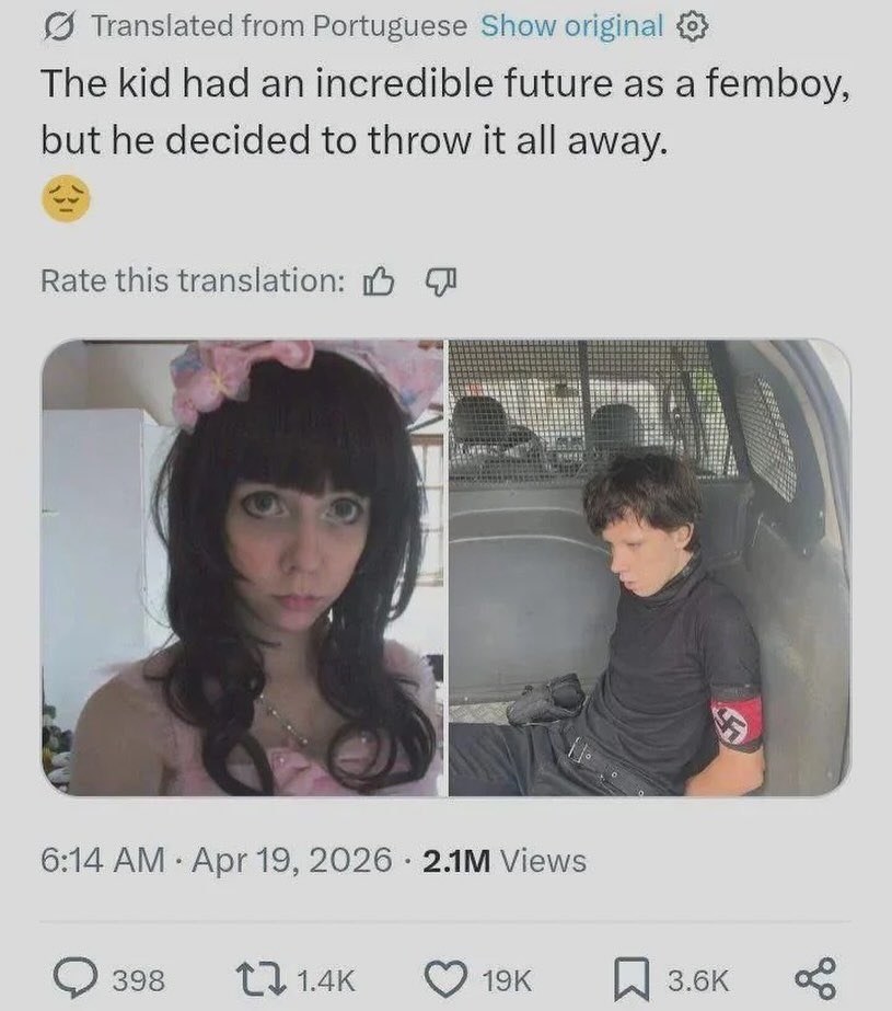 Garbage Human tweet media