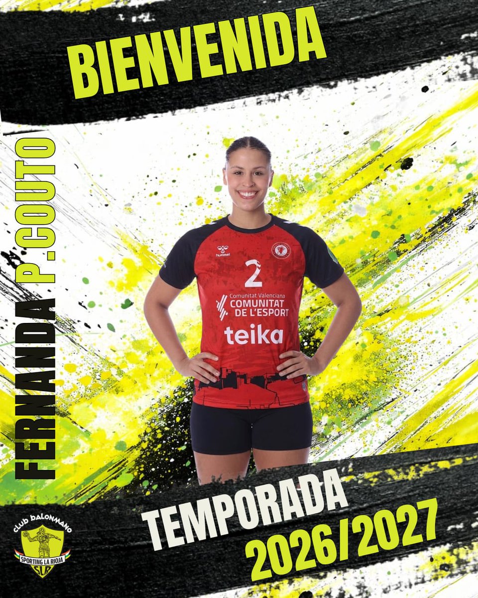 BMSportingLR's tweet photo. 📝 FICHAJE | Fernanda Pinhate Couto 🇧🇷
Internacional en categorías inferiores y formada en E.C. Pinheiros, llega de Bm Morvedre para reforzar el lateral izquierdo.
Potencia, lanzamiento exterior y solidez defensiva. 
¡Bienvenida, Fernanda!

#SienteSporting💚💛 @IberdrolaDHF https://t.co/3OLc1usyWK