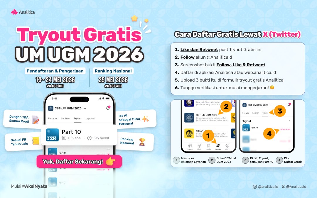 Analitica - AI Tutor, Latsol, Tryout tweet media