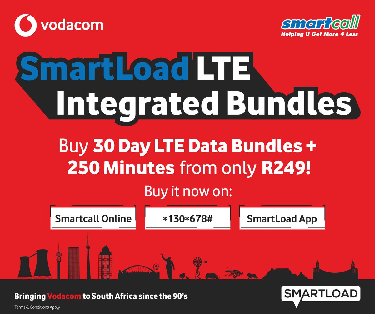 SmartcallVSP2's tweet photo. Get MORE 4 Less with Smartcall LTE Bundles!

Purchase any of these bundles on Smartload *130*678#| #SmartloadApp| https://t.co/PSbMRpCzw6

Please remember to free change to Prepaid LTE Price by dialing *135*01# or *123*01*# to access affordable bundles.

#FurtherTogether #StayConnected