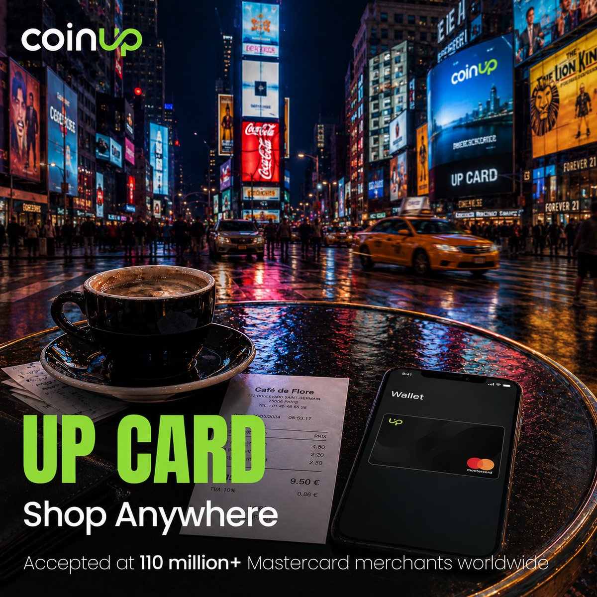 Life should have a little space to breathe 💳 CoinUp UP Card makes every ...