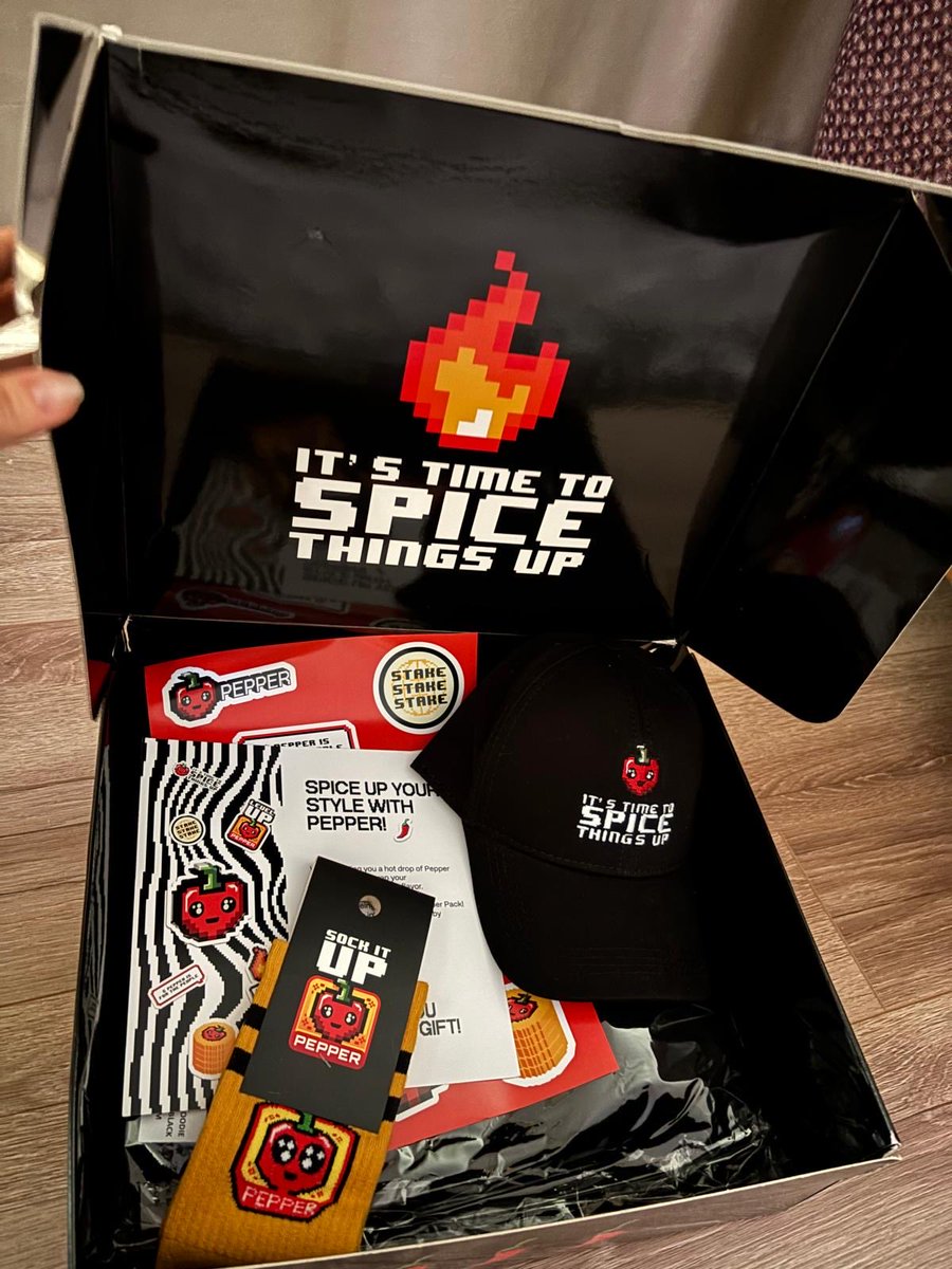 barcenz2's tweet photo. Thanks for the amazing gift! 🎈
Community: Happy ✅ 🌶️
Team: Happy ✅ 🌶️
These gifts are incredible! 🔥💎
$pepper 
#pepperpeople
@PepperChain @alex_dreyfus 

$PEPPER INCREDIBLE 🌶️🌶️🌶️🌶️ https://t.co/MjLNNq8ujG