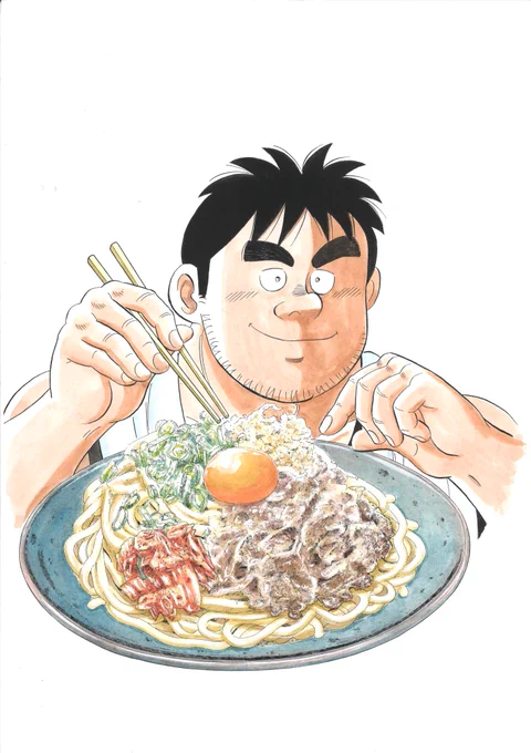 解体屋ゲン。今週は週漫が合併号のために休みです。なので暑くなってきたころに食べたくなるものを載せてみた。「冷やしうどん」冷やし中華もいいけど俺はうどんも好き。天かすをかけて「冷やしたぬきうどん」ならもっといい! #解体屋ゲン