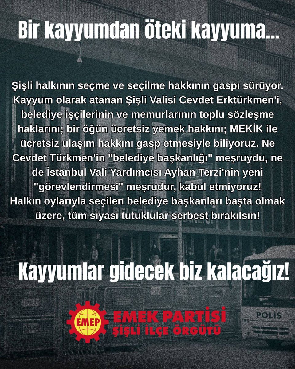 Emek Partisi - Şişli tweet media