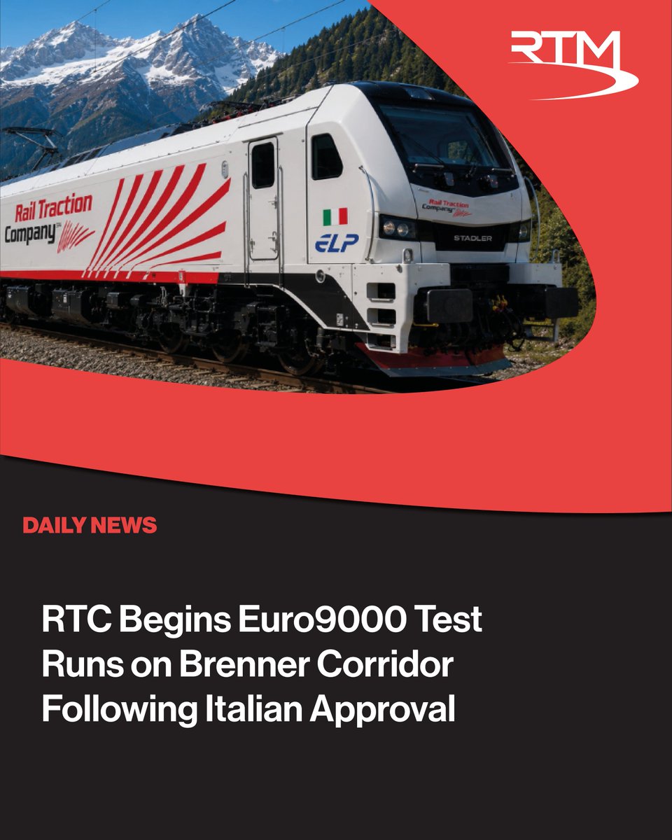 Rail Technology Magazine tweet media