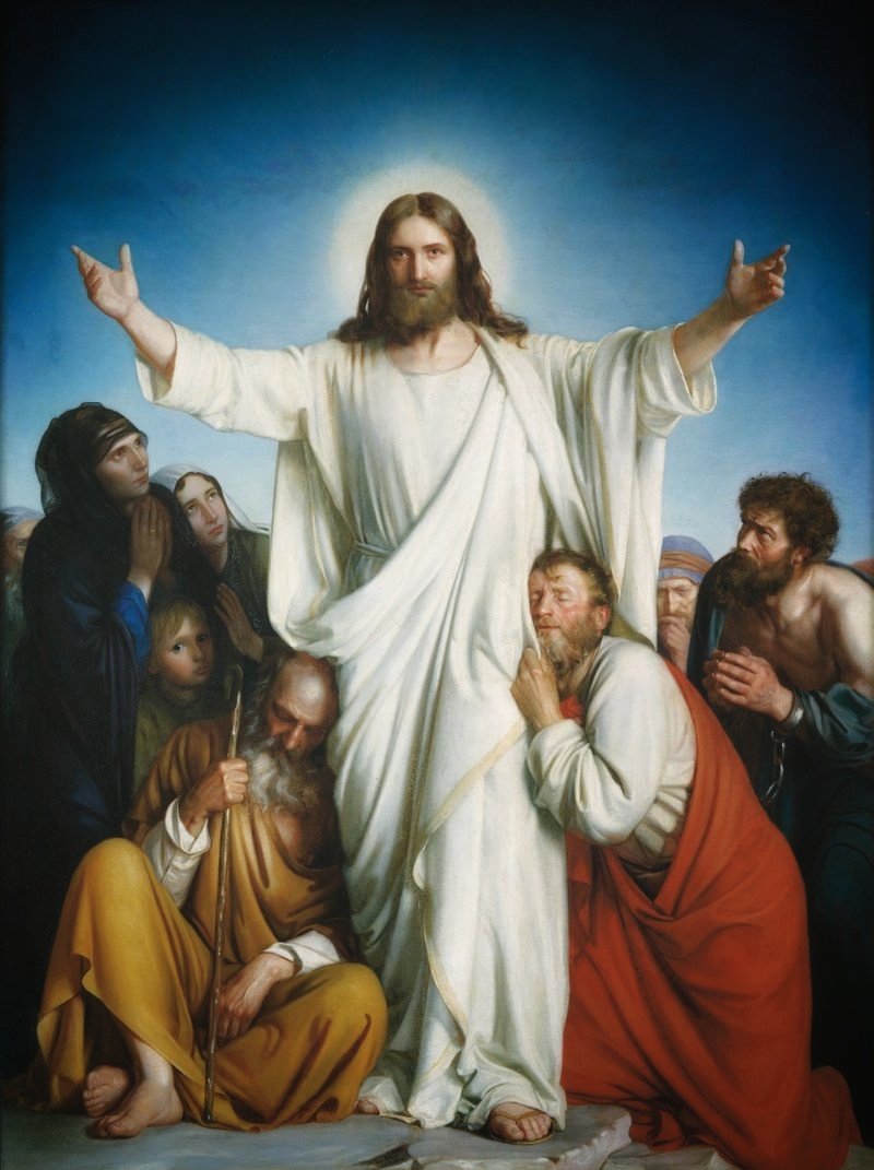 TempusFugit4016's tweet photo. Vigil of Ascension

"Teach ye all nations; baptizing them in the name of the Father, and of the Son, and of the Holy Ghost. Teaching them to observe all things whatsoever I have commanded you: and behold I am with you all days, even to the consummation of the world." - Matt. 28 https://t.co/pWS7e7P8FQ