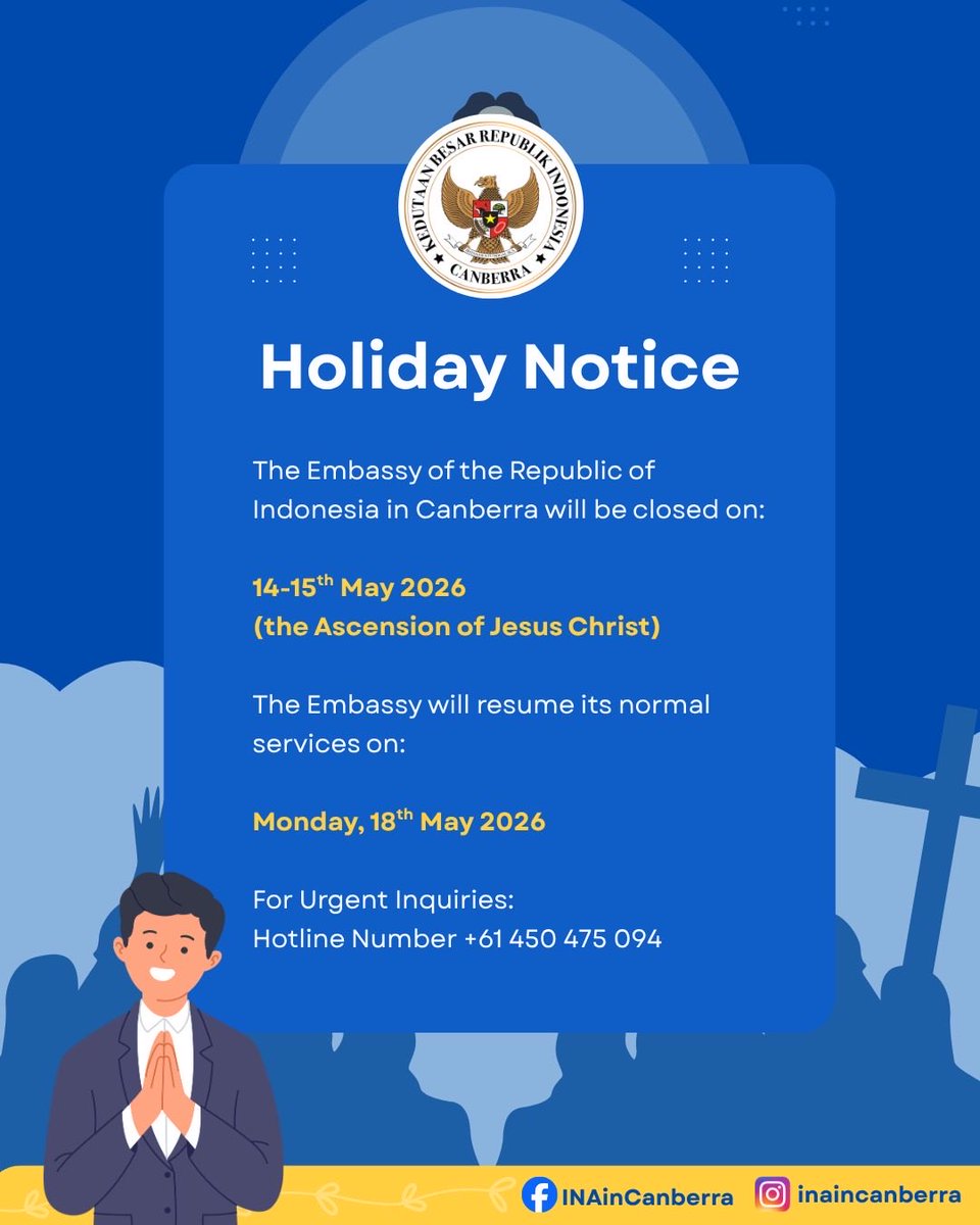 INAinCanberra 🇮🇩 tweet media