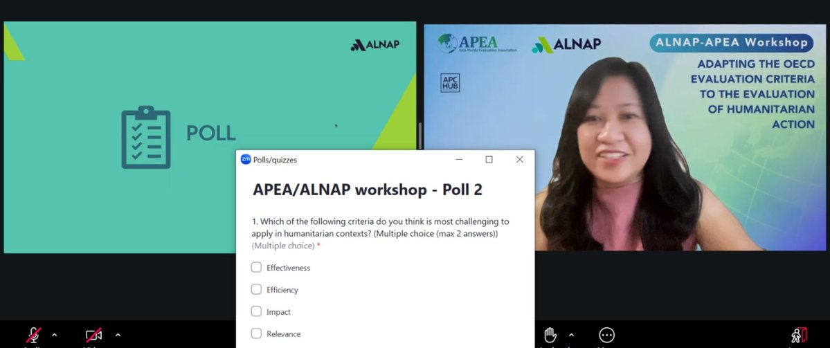 Asia Pacific Evaluation Association tweet media