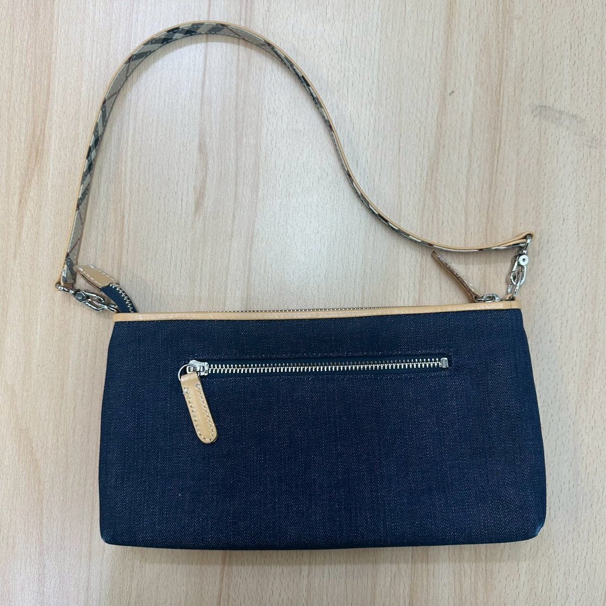 BURBERRY】 -ロゴLogo -デニム Denim -ショルダーバッグ shoulderbag