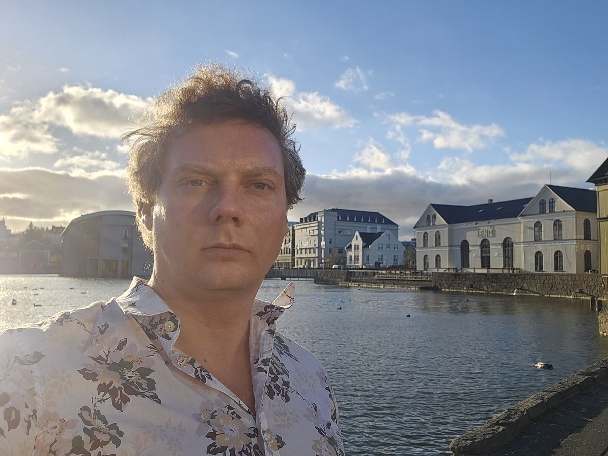 MaxRangeley's tweet photo. I've got a couple of days in the beautiful country of Iceland. Today I'm giving a talk on whether the West is in decline, and what can be done. I'll discuss historians' analyses of the rise and fall of previous civilisations, and the extent to which they apply to the modern West. https://t.co/JqeT1mhZOX