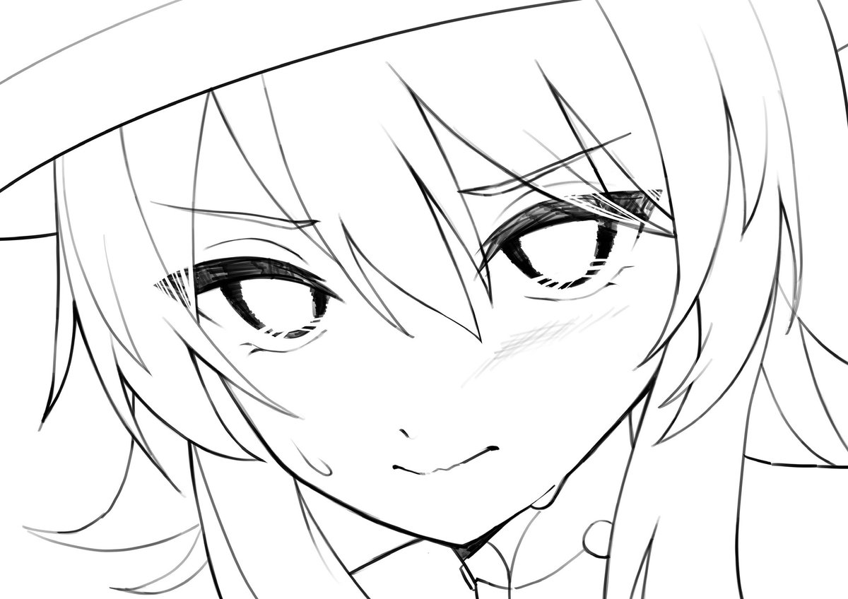 kyuubi__98's tweet photo. 線画 https://t.co/vVdXDuHZxZ