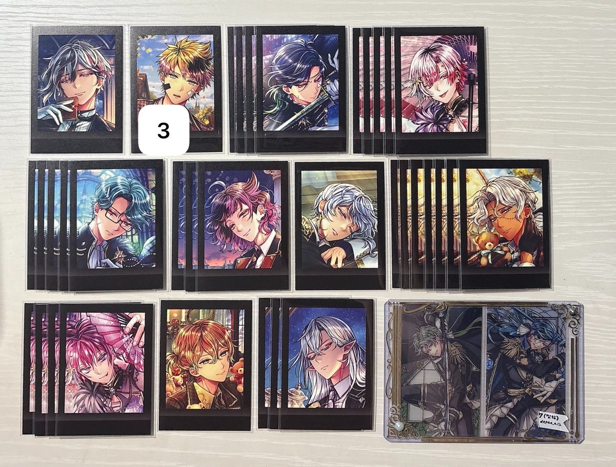 depao_a12's tweet photo. 【交換】悪魔執事と黒い猫 あくねこ ぱしゃこれ 第9弾

譲)
箔押し/ベリアン￤バスティン￤ハウレス￤フェネス￤アモン￤テディ
ベリアン￤ロノ￤バスティン￤フェネス￤アモン￤ナック￤ラムリ￤フルーレ￤ミヤジ￤ラト￤テディ￤シロ

→ https://t.co/rBA3tbj8dJ